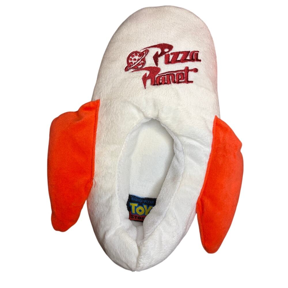 Disney Pixar Toy Story Pizza Planet Rocket Slippers - Unisex House Shoes - Picture 2 of 4